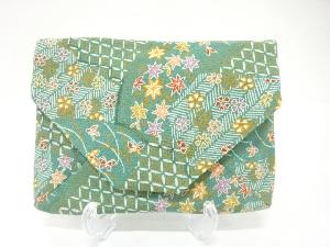 縮緬地　数奇屋袋